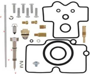 BEARING WORX Zestaw naprawczy gaźnika Yamaha WR 400F 00