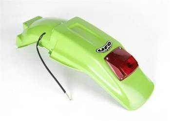 Błotnik Tył UFO z Lampką dla Kawasaki KLX 450 '07-'08 w Kolorze Zielonym