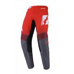 Kenny Racing Spodnie na crossa PERFORMANCE GRADIENT RED kolor szary,czerwony,biały