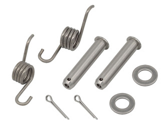 Zestaw sprężyna + trzpień do podnóżków GAS GAS, Husqvarna, KTM