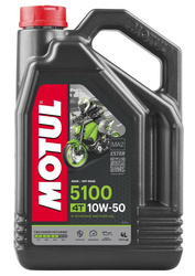 Olej silnikowy Motul 5100 4T ESTER 10W50 4L