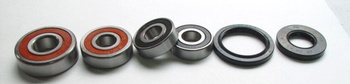 Tourmax Łożyska koła tylnego z uszczelniaczamiYamaha FZR 500 89-93, RD 500LC 85-, FZ 750 85-91, FZX 750 87-93, XTZ 750 SUPER TENERE 89-95, TDM 850 91-01, FZR 600R 89-98, XJ 600 92-02