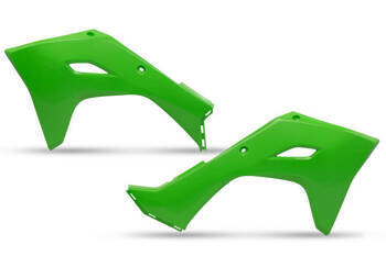 OSŁONY CHŁODNIC UFO Kawasaki KXF 450 '24 kolor zielony