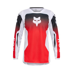 Bluza cross Junior Fox 180 Shield  czerwony
