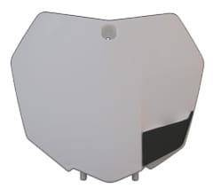 UFO Plastron / Pole Numerowe Przód KTM SXSXF '13-'16 kolor biały