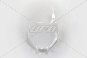 Plastron / Pole Numerowe Przód UFO dla Kawasaki KX 125 / 250 '03-'04 kolor biały