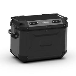KAPPA KUFRY BOCZNE 48L MONOKEY CAM SIDE KFR K'FORCE ALUMINIOWE BLACK LINE (PARA = 2 SZT)
