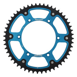 Supersprox Zębatka tylna [52 zęby] STEALTH [stalowo-aluminiowa] Yamaha YZ / YZF '99-'18 [JTR251.52] [JTR245 / 2.52]  kolor:  niebieski