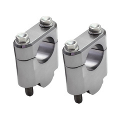 Podwyższenie kierownicy [30 mm][średnica kierownicy 22 mm]  aluminium kolor srebrny ZETA