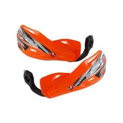 Listki z mocowaniem na kierownicę ZETA Impact X3 kolor pomarańczowy