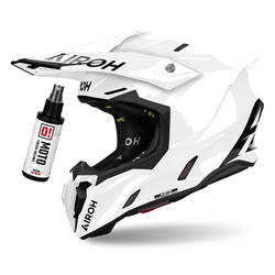 Kask cross Airoh Twist 3 biały / połysk