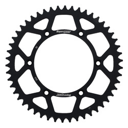 Supersprox Pinion spate aluminiu [50 de dinți] Yamaha YZ / YZF '99-'18 [JTR251.50] culoare: negru