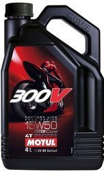 Olej silnikowy Motul 300V 4T FACTORY LINE 15W50 4L