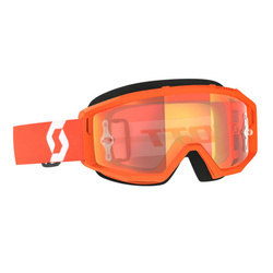 SCOTT Gogle Primal orange/ / orange chrome works kolor biały szyba