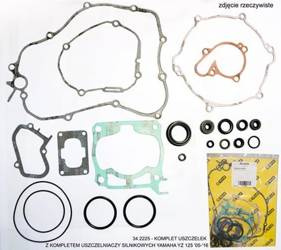 Prox Komplet uszczelek + zestaw uszczelniaczy silnika Yamaha YZ125 '05-'21