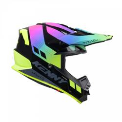 Kenny Racing Kask na crossa TRACK GRAPHIC NEON kolor czarny,zielony,różowy