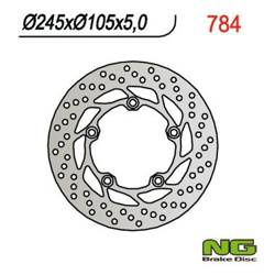 NG Brake disc rear YAMAHA FZ6/ FZ1/ MT 03 / DUCATI