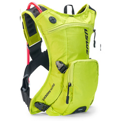 USWE Camel Bag Outlander 3 USWE, Crazy Yellow Kolor Żółty Fluo, Pojemność 3L płyn, 3L+2L plecak