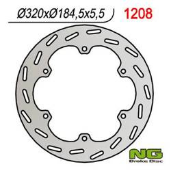 NG Brake disc rear HONDA GL 1500 GOLD WING 88-99