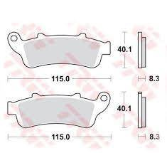 TRW Lucas Klocki hamulcowe KH261 / KH281