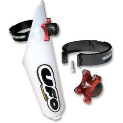 Osłony amortyzatorów UFO z blokadą startu,, do Honda CR 85 '03-'17 / CRF 150 '07-'17 kolor neutralny