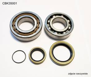 Bearing Worx Łożyska wału korbowego + uszczelniacze KTM SX 250 / XC-W 250 / 300 / EXC 250 / 300 TPI / XC-W 250 TPI / XC 250 / 300 TPI Husqvarna TC 250 / TX 300 i / TE 250 / 300 i Gas Gas EC 250 / 300 / MC 250 / EX 250 300