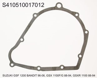 Athena Uszczelka pokrywy silnika (LEWA STRONA WAŁU) Suzuki GSF 1200 Bandit '96-'06, GSX 1100F/G '88-'94, GSXR 1100 '88-'94