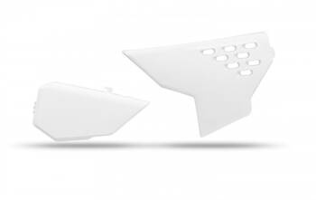 Czarna Pokrywa Filtra Powietrza UFO dla Husqvarna TC 125 / 250 '23-'24, TE 150 / 250 / 300 '24, FC / TX / FX / FE 300 / 350 / 450 / 501 '24