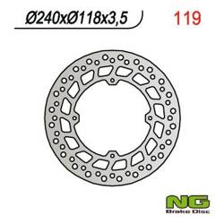 NG Tarcza hamulcowa przód HONDA CRM 125 / XLR 125 / XR 250/600