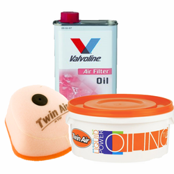 Twin Air Filtr powietrza KTM 125/250/380 '98-03, 400/520 00-03 (1 OTWÓR) (HFF5012)