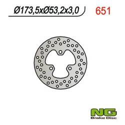 NG Tarcza hamulcowa przód HONDA TRX 450R 05-06 / TRX 400EX 01-03 / TRX 250EX 01-12 / TRX 300EX 93-12