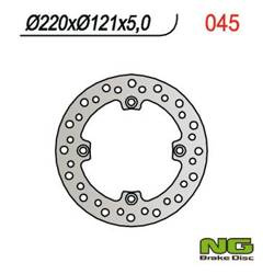 NG Tarcza hamulcowa tył HONDA CR 125/250/500 89-97 / CRE 250SM 89-96 /