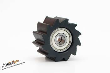 Accel Rolka łańcucha z łożyskami 38xh23 0mm czarny