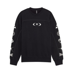 Bluza cross Fox Image Cosmo Oversized Fleece Crew  czarny